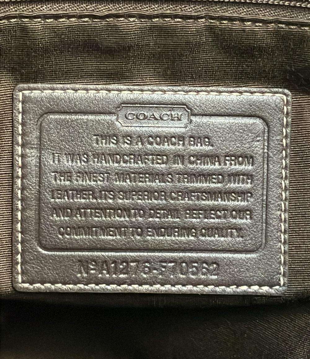 COACH ショルダーバッグ 斜め掛け PVCレザー シグネチャー F70562 レディース コーチ