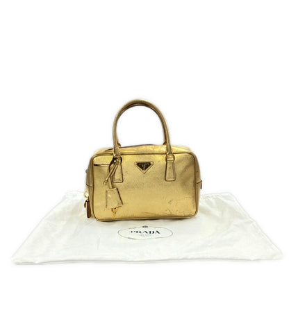 訳あり PRADA ハンドバッグ ミニボストンバッグ サフィアーノ BN1113 レディース プラダ