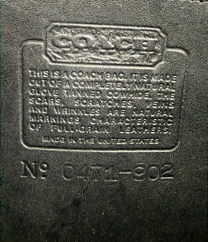 COACH ハンドバッグ ショルダーバッグ 2WAY斜め掛け オールドコーチ 902 レディース コーチ