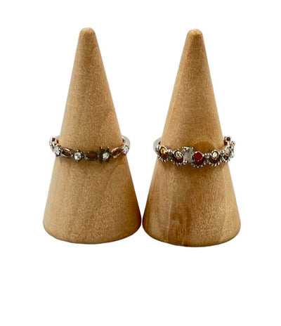 リング 指輪 ツキウタ ２点セット レディース SIZE 11号 Super Groupies