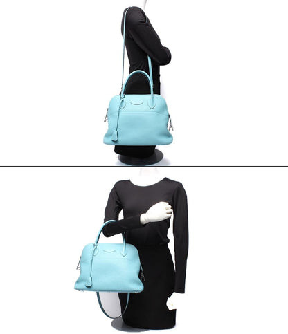 HERMES 2way ハンドバッグ ショルダーバッグ T刻印 シルバー金具 肩掛け ボリード31 レディース エルメス