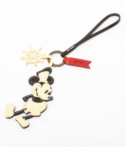 genten Disney チャーム レザー ミッキーマウス ユニセックス ゲンテン