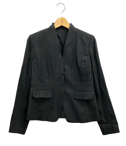 ソブ 9テーラードジャケット ストライプ レディース SIZE 38 (M) sov.