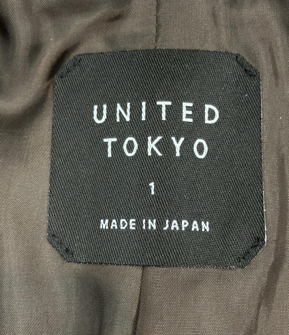 UNITED TOKYO ブルゾン  ジップ フェイクレザー MICRO SUEDE メンズ SIZE 1 (S) ユナイテッドトウキョウ