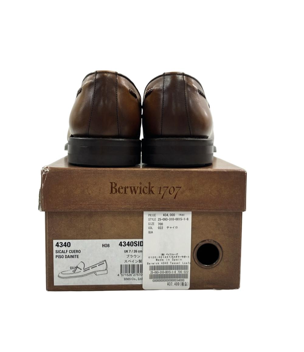 Berwick タッセルローファー メンズ SIZE UK 7 (26cm) バーウィック