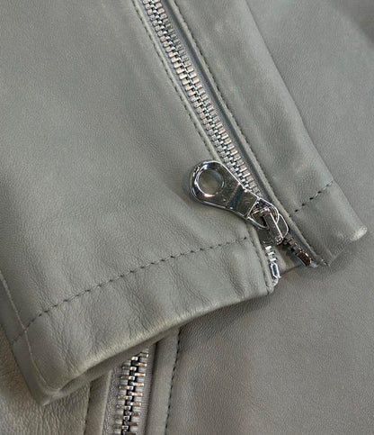 ESTNATION シングル ライダース ラムレザー レディース SIZE 36 (XS) エストネーション