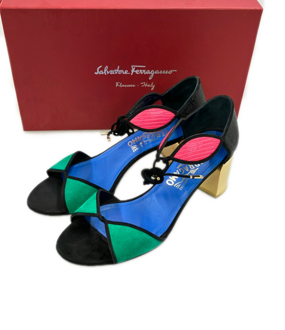 Salvatore Ferragamo サンダル レディース SIZE 7 D サルヴァトーレフェラガモ