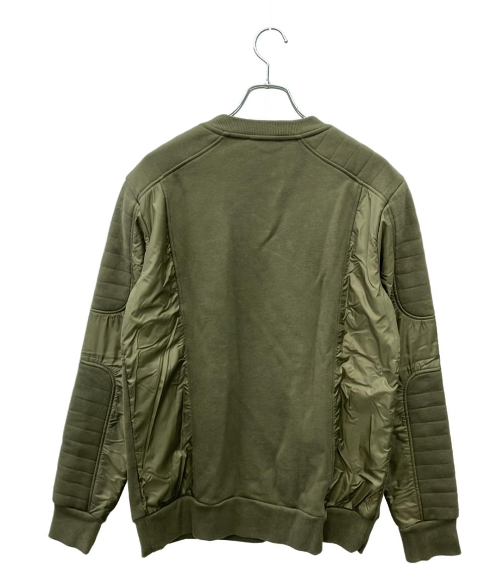 BALMAIN ジップ バイカー スウェット メンズ SIZE S バルマン