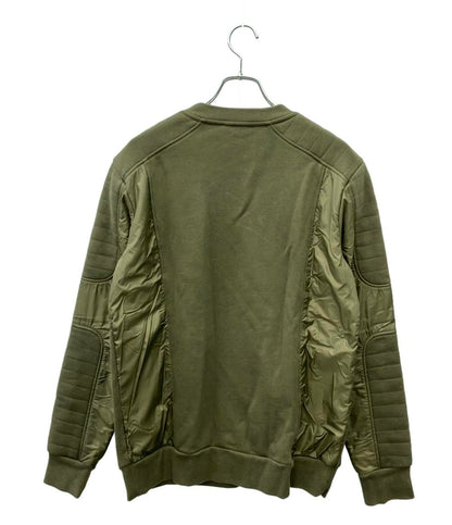 BALMAIN ジップ バイカー スウェット メンズ SIZE S バルマン