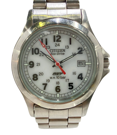 CITIZEN 腕時計 OXYエコドライブ ソーラー E110-S92685 メンズ シチズン