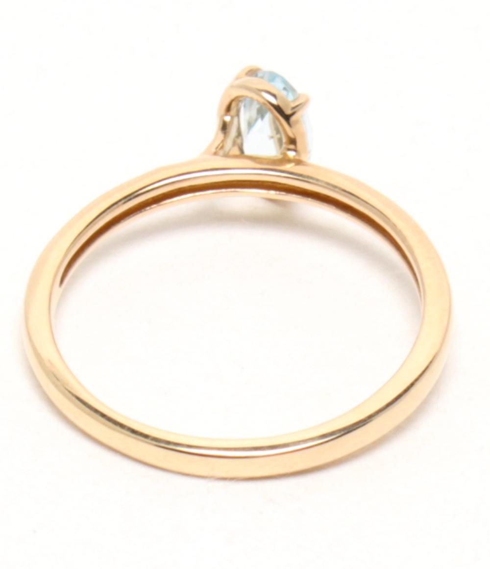 美品 リング 指輪 K10 ブルートパーズ レディース SIZE 10号