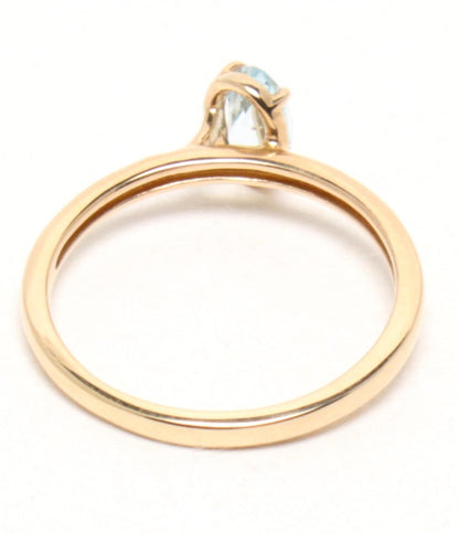 美品 リング 指輪 K10 ブルートパーズ レディース SIZE 10号