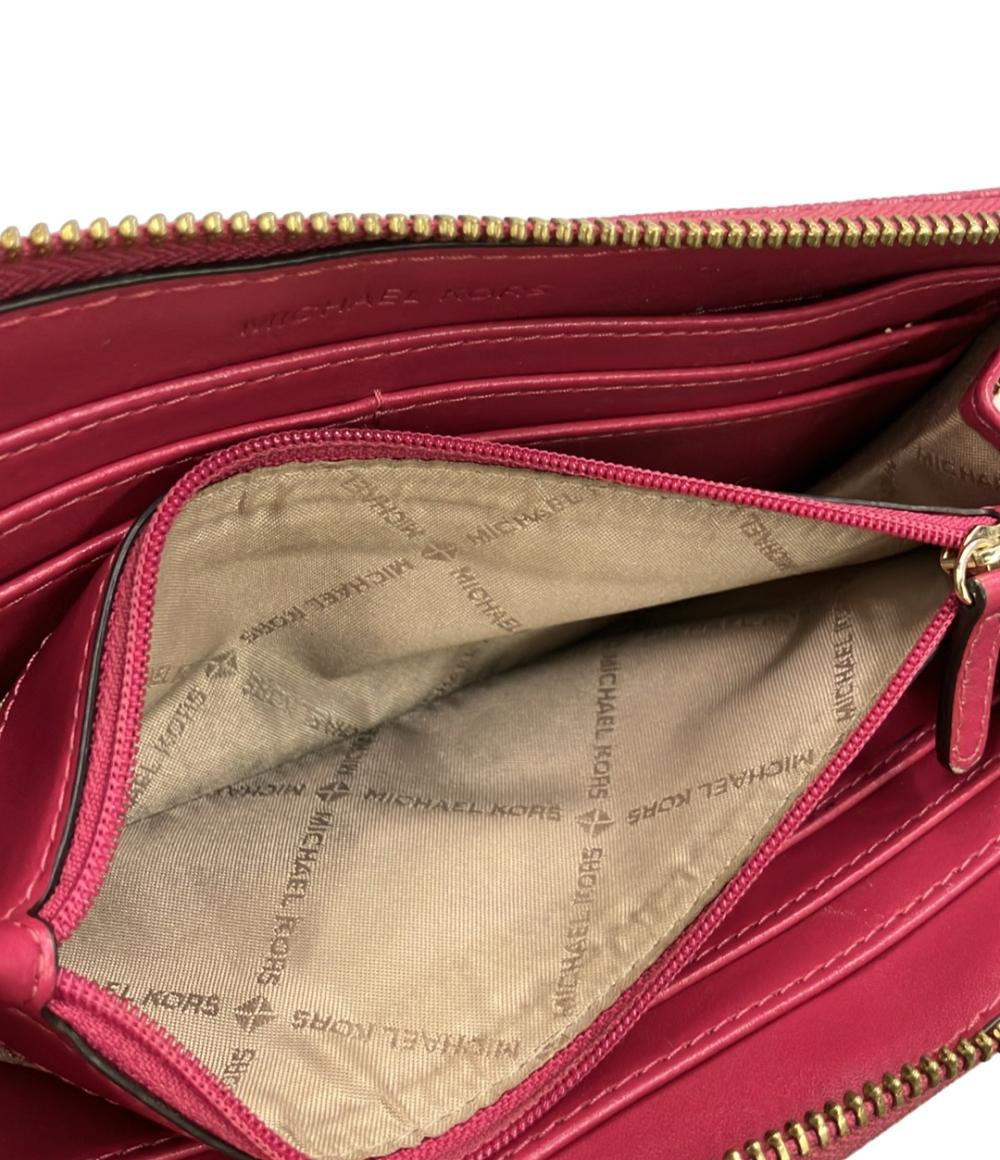 MICHAEL KORS ラウンドファスナー長財布 レディース マイケルコース