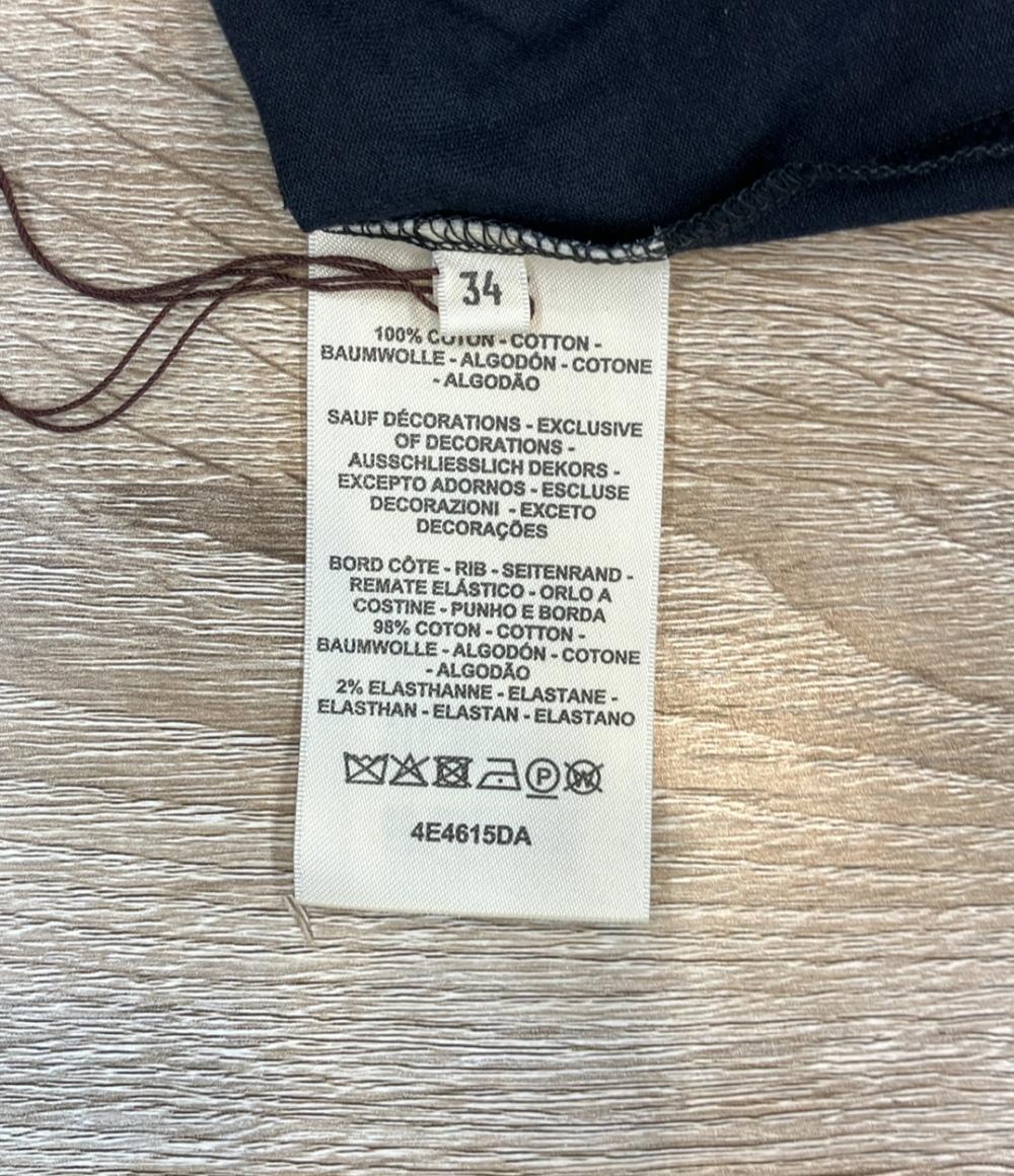 エルメス 半袖Tシャツ 24SS コットン H刺繍 4E4615DA レディース SIZE 34 (S) HERMES