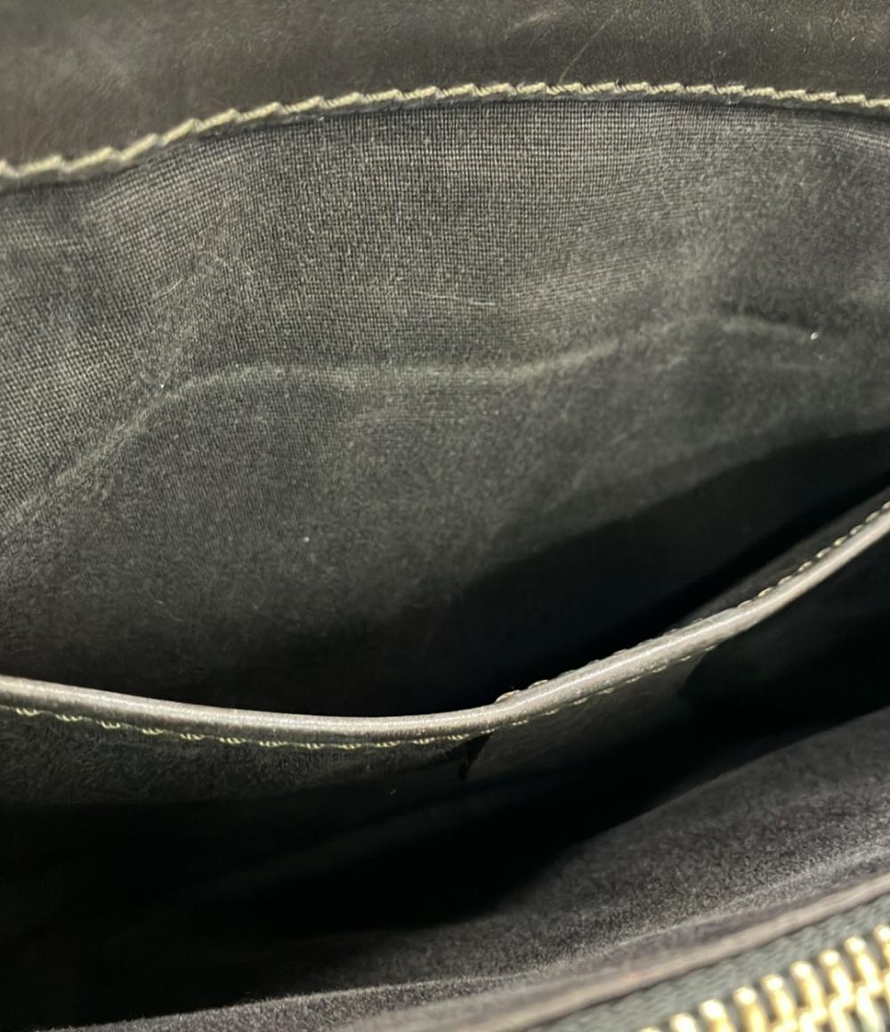 CELINE ハンドバッグ スエード レザー Cマカダム レディース セリーヌ