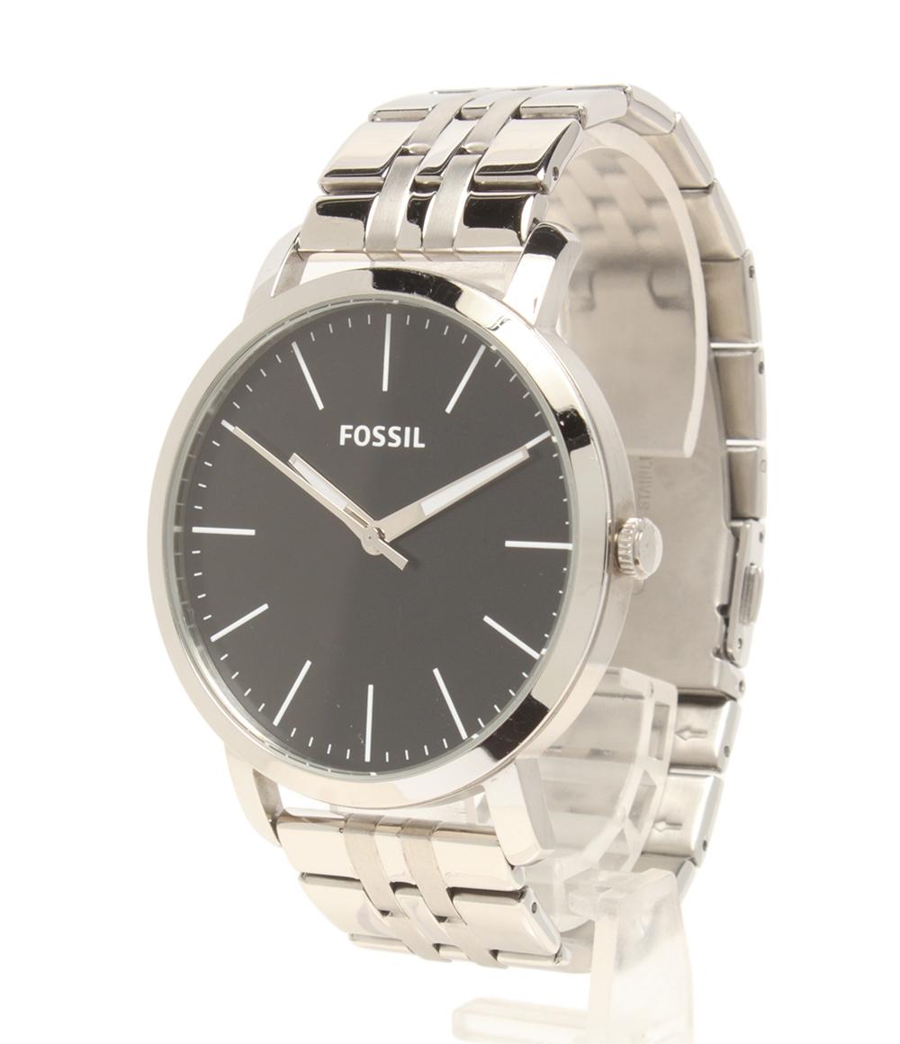 FOSSIL 腕時計 クオーツ ブラック BQ23121 メンズ フォッシル