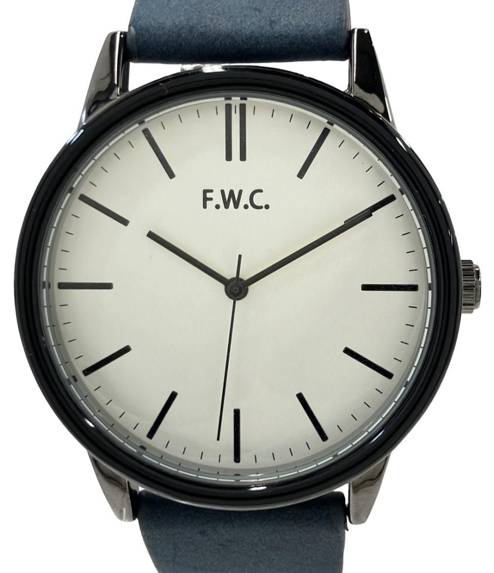 ナティート 腕時計 クオーツ シルバー FDC105 メンズ nattito