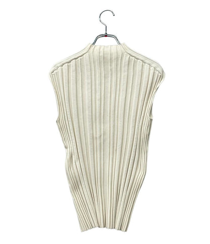 PLEATS PLEASE ノースリーブ リブニット レディース プリーツプリーズ