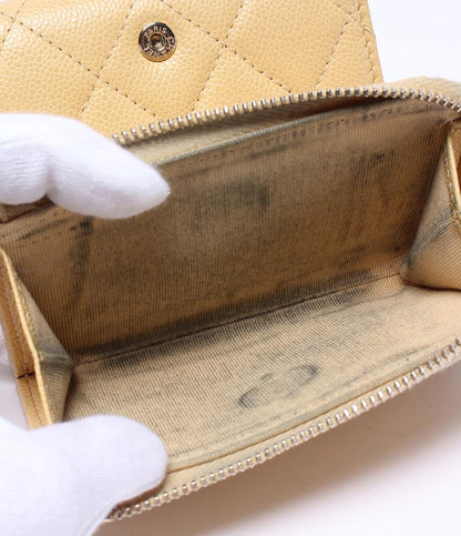 シャネル 三つ折り財布 ゴールド金具 レディース CHANEL