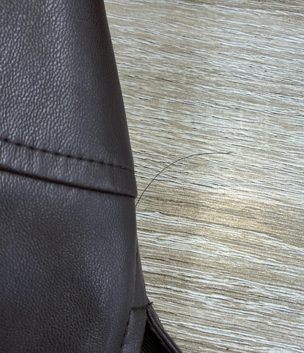 AMBIENT フェイクレザーロングコート CAKA0293 レディース SIZE S アンビエント