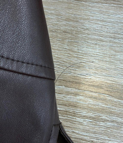 AMBIENT フェイクレザーロングコート CAKA0293 レディース SIZE S アンビエント