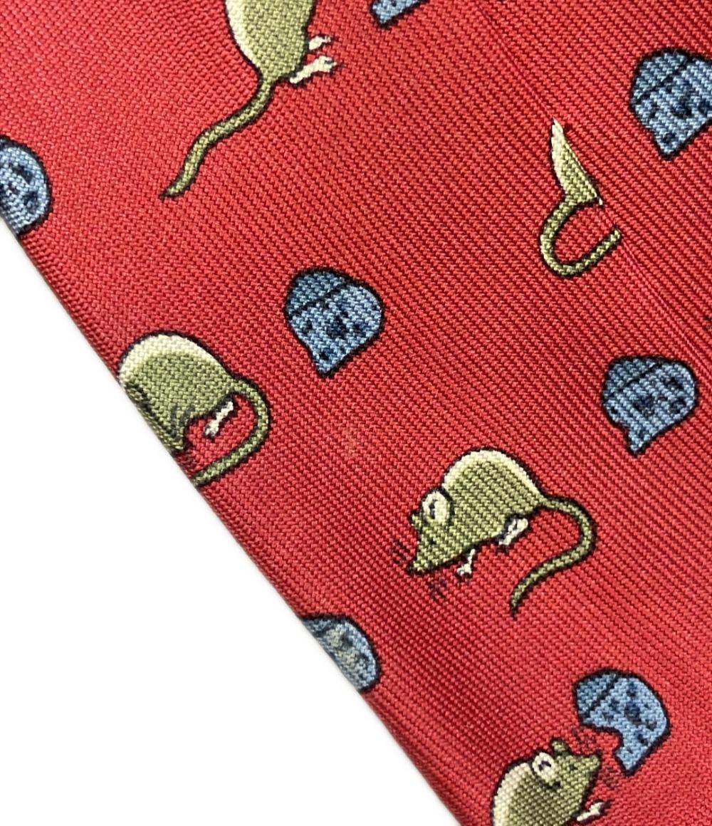 エルメス ネクタイ シルク100% メンズ HERMES