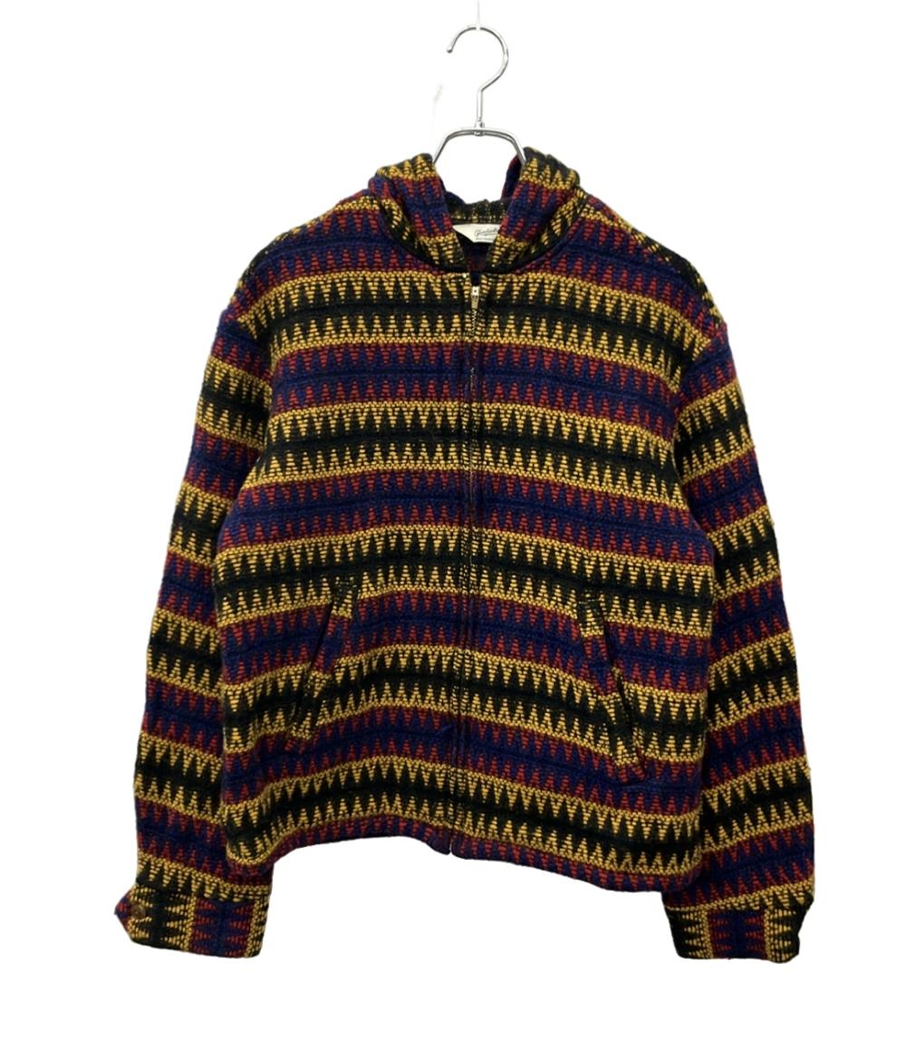 TENDERLOIN パーカー PARKA ZIPマルチカラー系フルジップニット ネイティブ メンズ SIZE S テンダーロイン