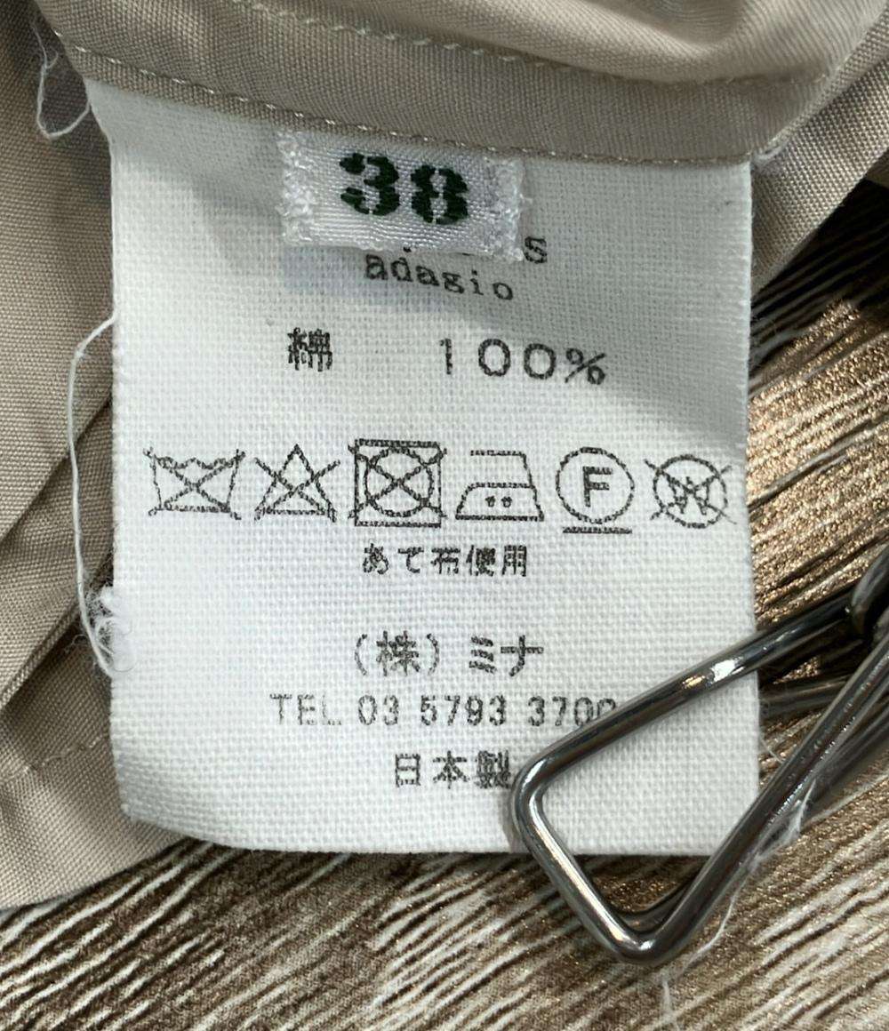 mina perhonen 長袖ワンピース シャツドレス レディース SIZE 38 (S) ミナペルホネン