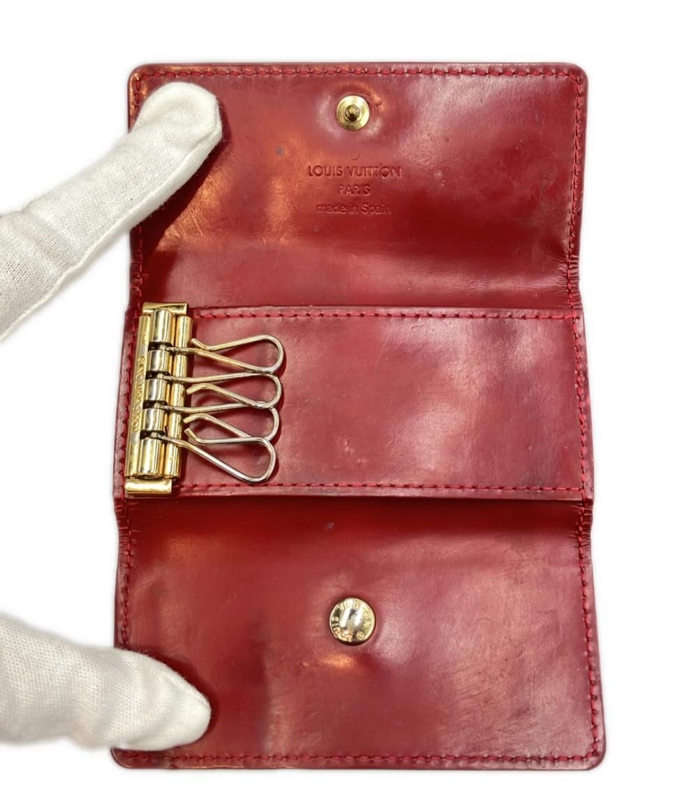 LOUIS VUITTON 4連キーケース ヴェルニ ミュルティクレ4 M91976 レディース ルイ・ヴィトン