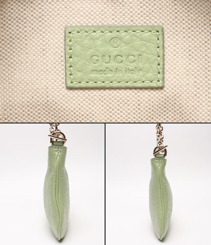 美品 GUCCI チェーンショルダーバッグ 肩掛け 斜め掛け シマ 815278 0416 レディース グッチ