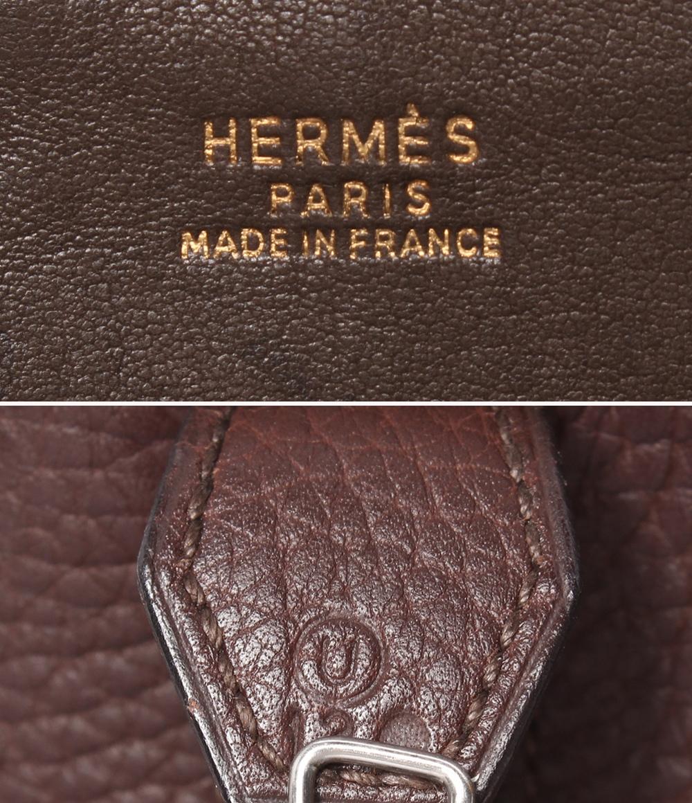 HERMES 2way ハンドバッグ ショルダーバッグ 肩掛け ゴールド金具 〇U