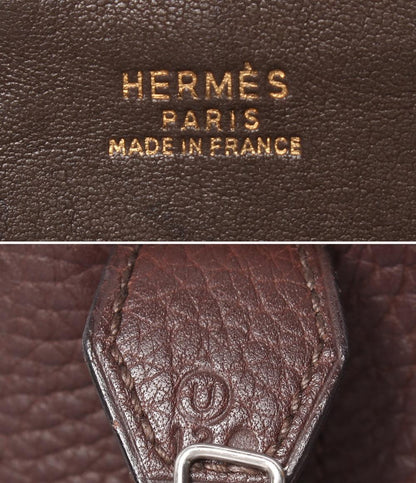 HERMES 2way ハンドバッグ ショルダーバッグ 肩掛け ゴールド金具 〇U刻印 ボリード35 レディース メンズ エルメス