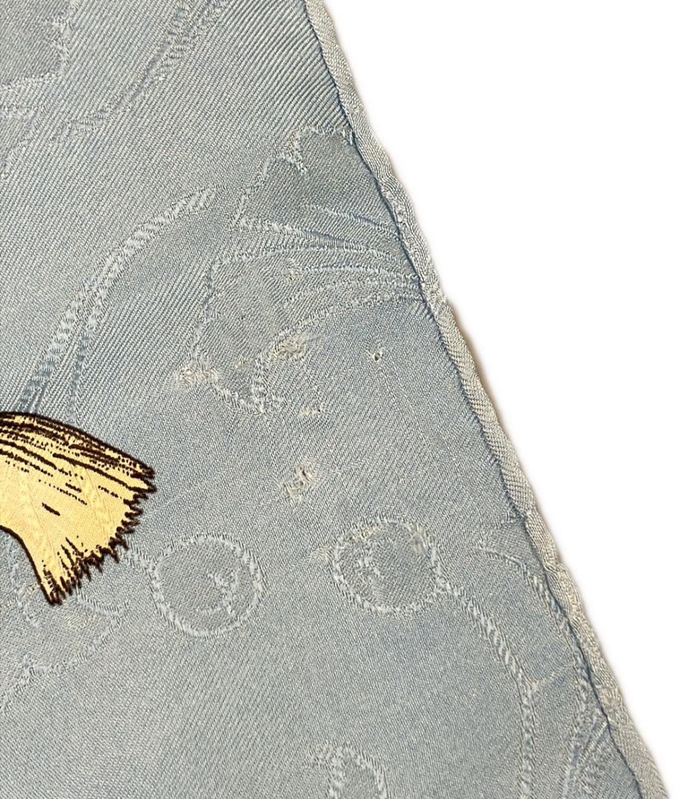 HERMES スカーフ シルク100% カレ90 DAIMYO PRINCES DU SOLEIL LEVANT レディース エルメス