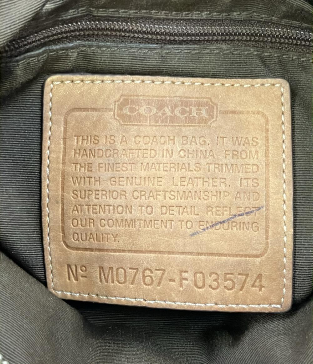 COACHショルダー COACH ショルダーバッグ 肩掛け シグネチャー F03574 レディース