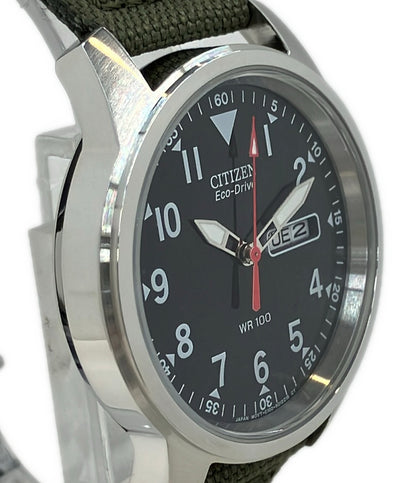 CITIZEN 腕時計 エコドライブ ソーラー ブラック BM8180-03E メンズ シチズン
