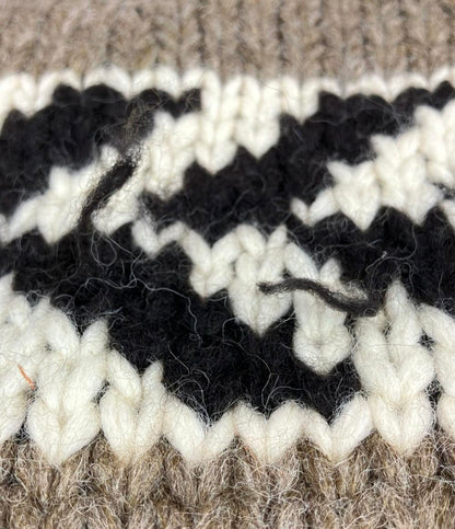 KANATA 長袖 カウチンニット ジップアップ メンズ SIZE 38 カナタ