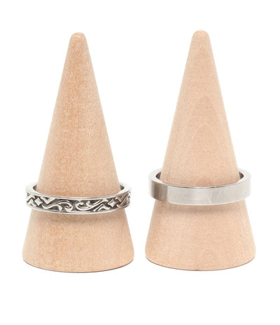 美品 LION HEART リング 指輪 2点セット メンズ SIZE 19号 20号 ライオンハート