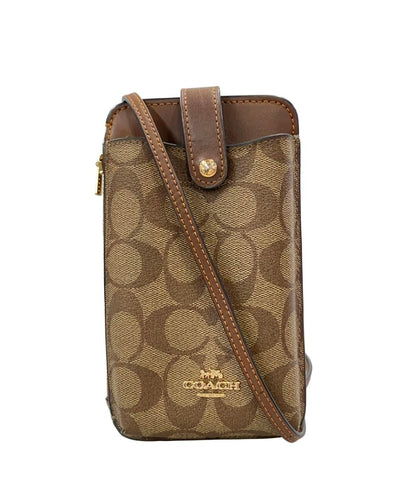 COACH ショルダーバッグ 斜め掛け スマホショルダー シグネチャー レディース コーチ