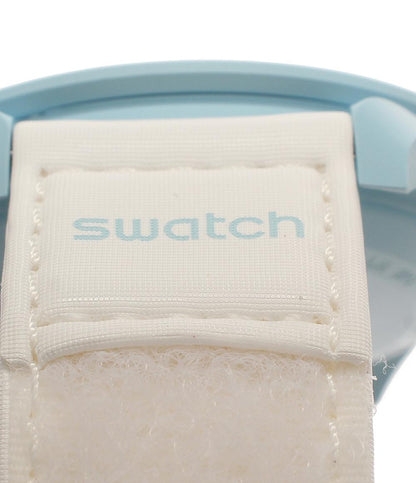 美品 Swatch OMEGA 腕時計 MISSION TO URANUS MOONSWATCH クオーツ ブルー メンズ スウォッチ オメガ