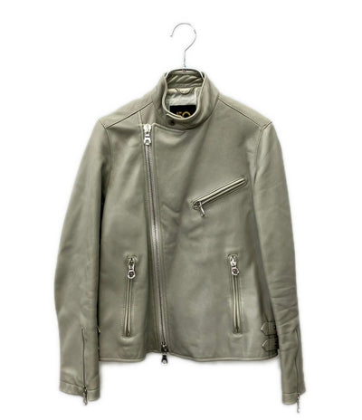 ESTNATION シングル ライダース ラムレザー レディース SIZE 36 (XS) エストネーション