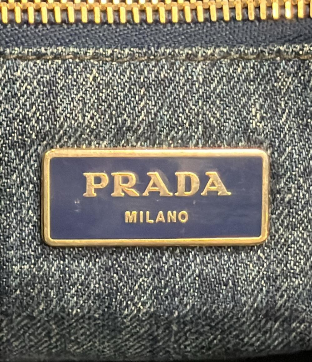 PRADA トートバッグ デニム レディース プラダ