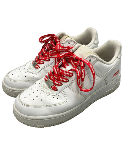 NIKE Supreme ローカットスニーカー AIR FORCE 1 LOW CU9225-100 レディース SIZE 24.5 ナイキ シュプリーム