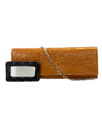 Samantha Thavasa VICTORIA BECKHAM 2way チェーンショルダーバッグ 肩掛け クラッチバッグ レディース サマンサタバサ ヴィクトリア ベッカム