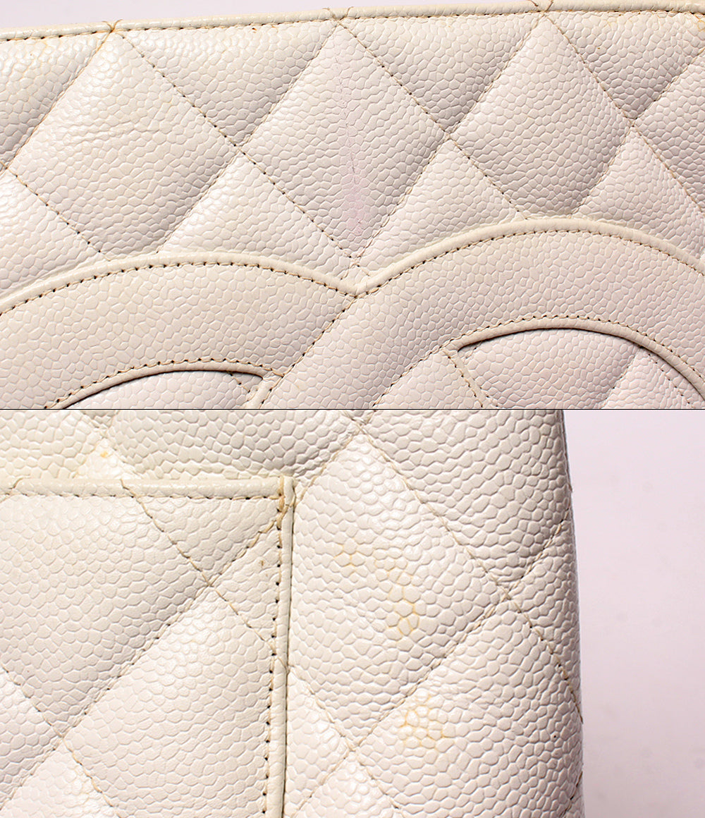 CHANEL トートバッグ ショルダーバッグ 肩掛け シルバー金具 5番台 マトラッセ レディース シャネル