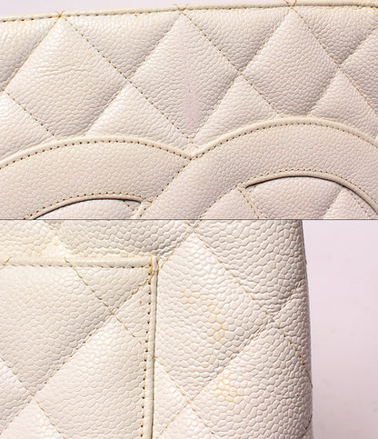 CHANEL トートバッグ ショルダーバッグ 肩掛け シルバー金具 5番台 マトラッセ レディース シャネル