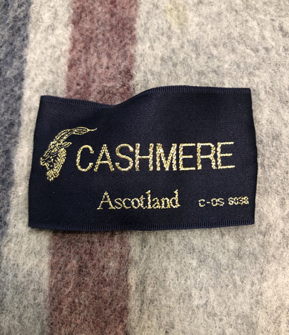 マフラー CASHMERE Ascotland      レディース  (複数サイズ)