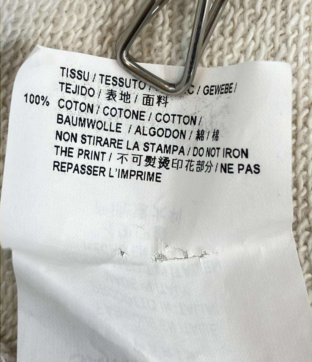 SAINT LAURENT PARIS スウェット ロボットプリント トレーナー ダメージ加工 メンズ SIZE S サンローランパリ