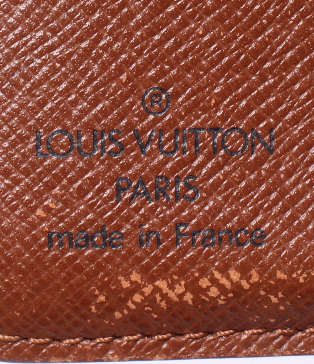 訳あり LOUIS VUITTON 二つ折り財布 コンパクト ジップ モノグラム M61667 レディース メンズ ルイ・ヴィトン