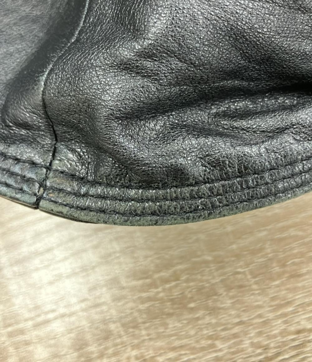 訳あり マウジー シングルライダースジャケット レディース SIZE S MOUSSY