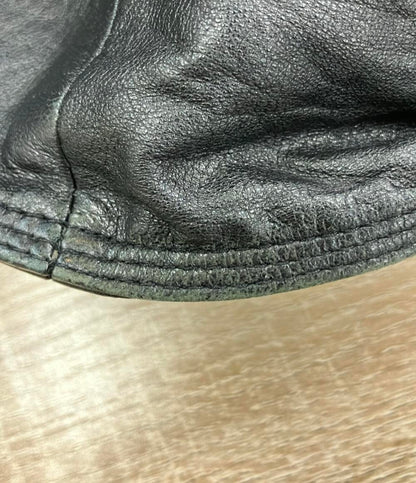 訳あり マウジー シングルライダースジャケット レディース SIZE S MOUSSY